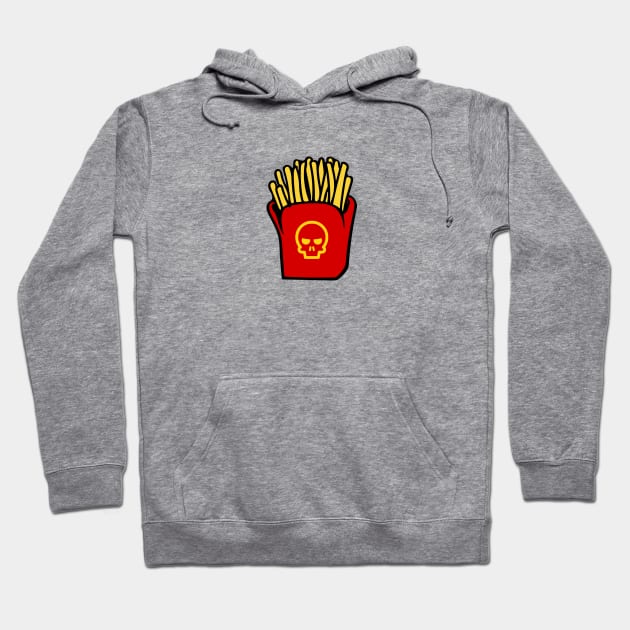 Death Fries Hoodie by felixbunny